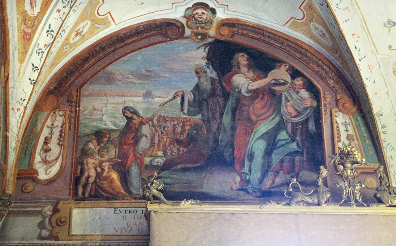 Eroine bibliche, profetessa Maria -  Villa di Poggio Imperiale